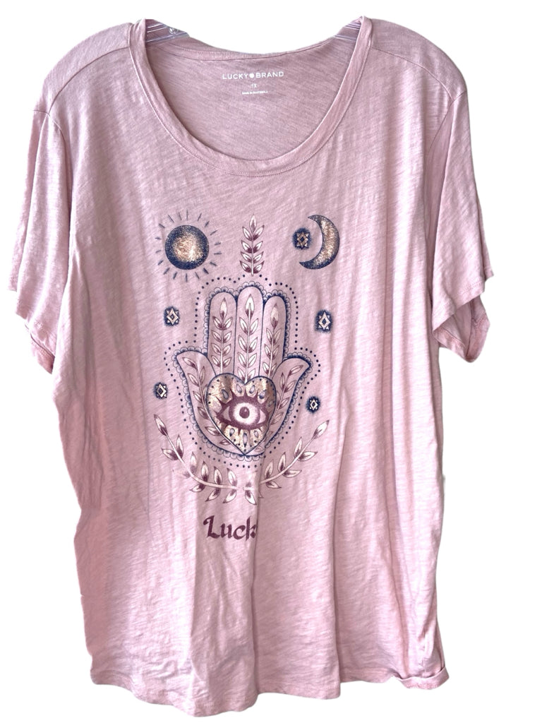 LUCKY BRAND Size 1X TOP W