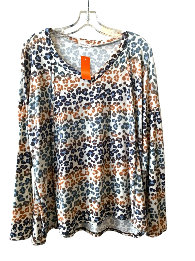 COTTON BLEU  large TOP  W
