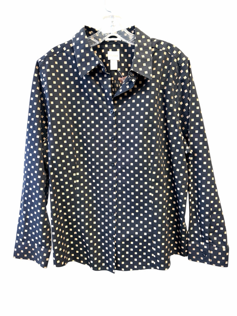 CHICO'S Size xL BLOUSE W