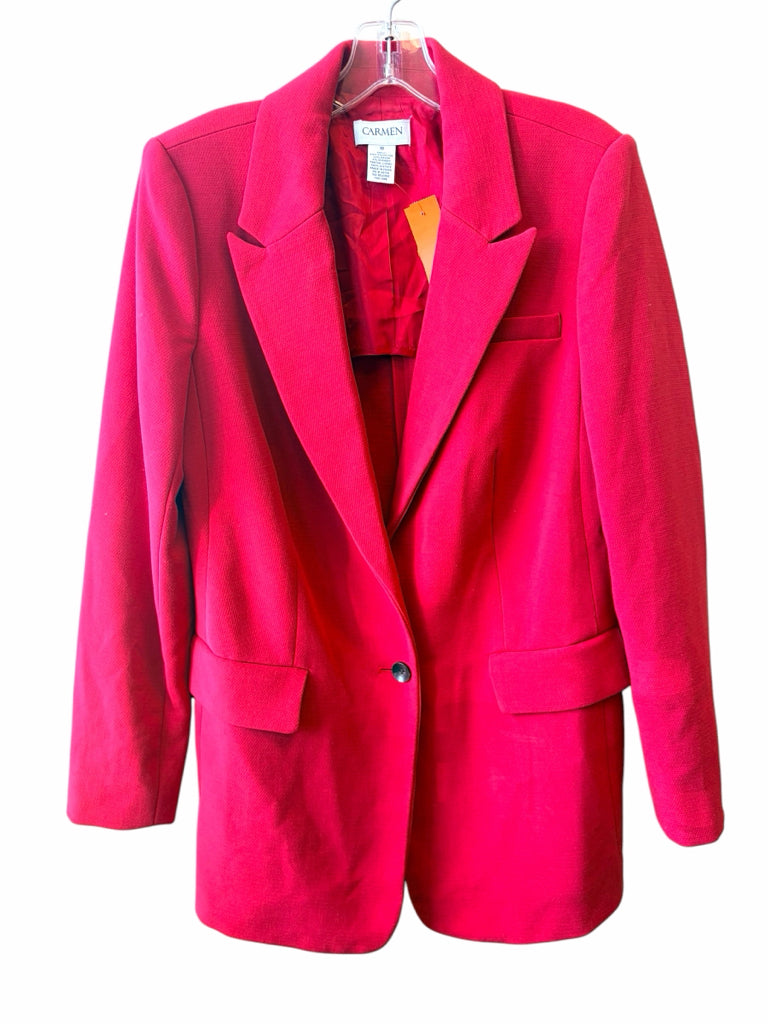 CARMEN MARC VALVO Size 10 BLAZER W