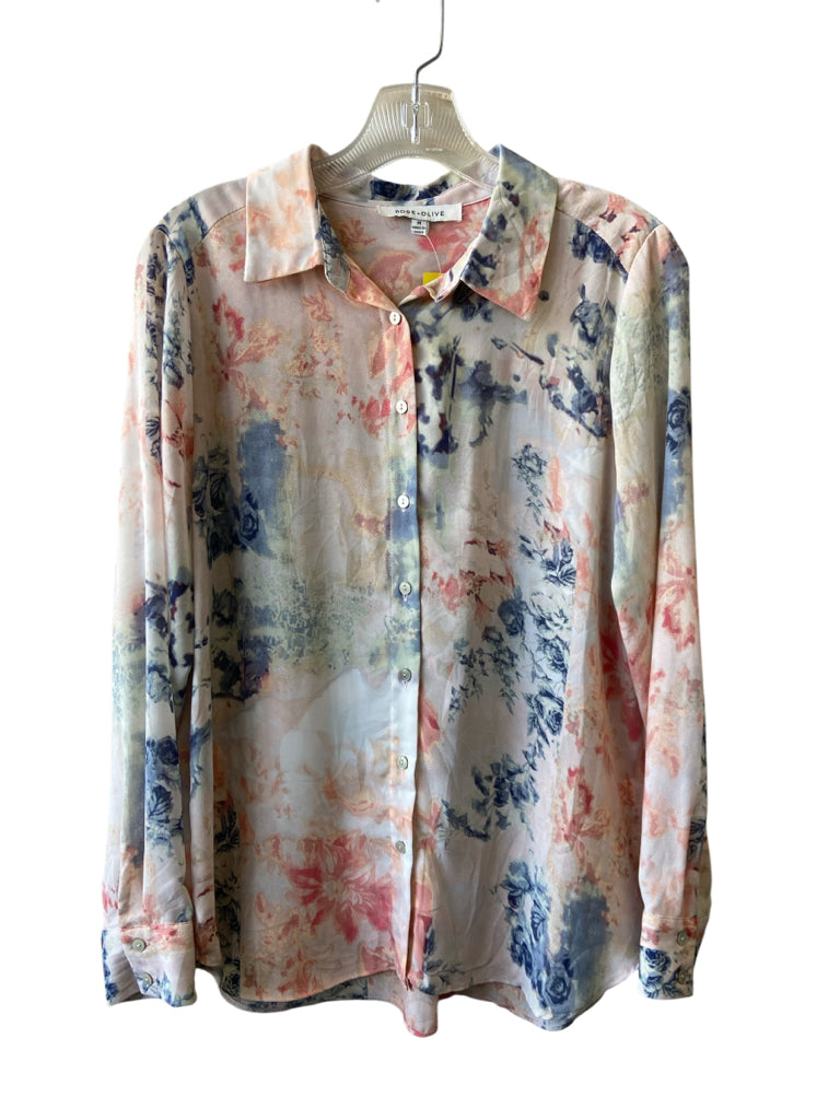 ROSE & OLIVE Size medium BLOUSE W