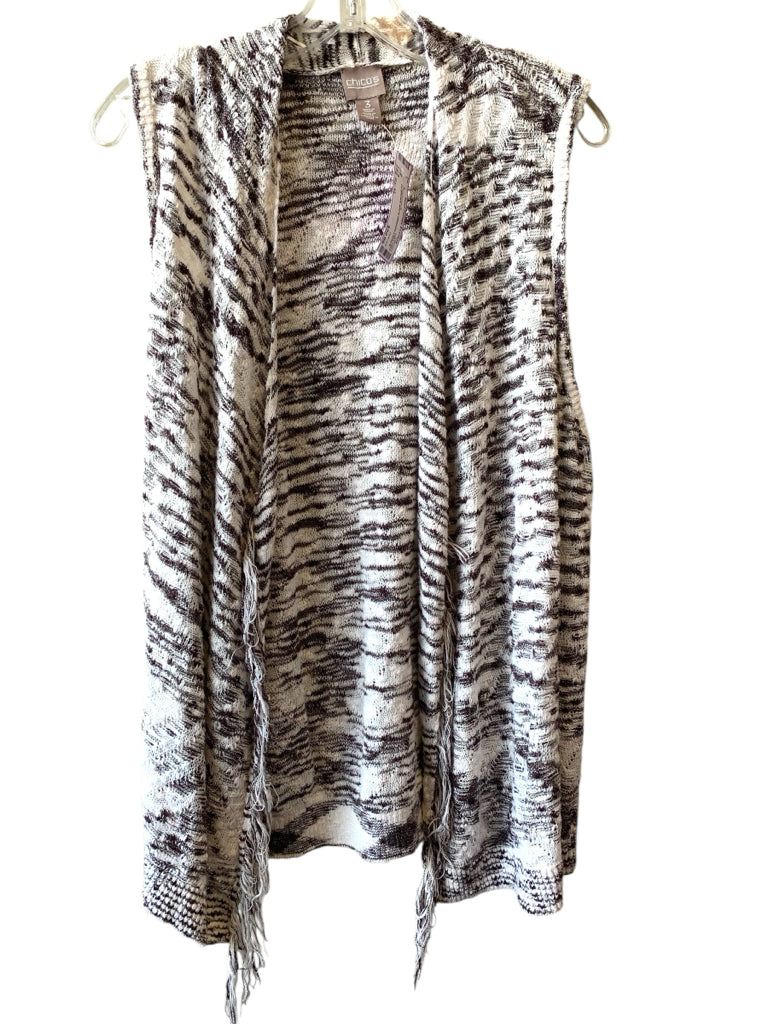 CHICO'S  xL CARDIGAN W