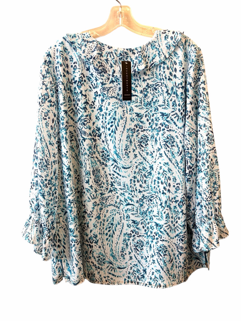 INVESTMENTS Size 1X TOP  W