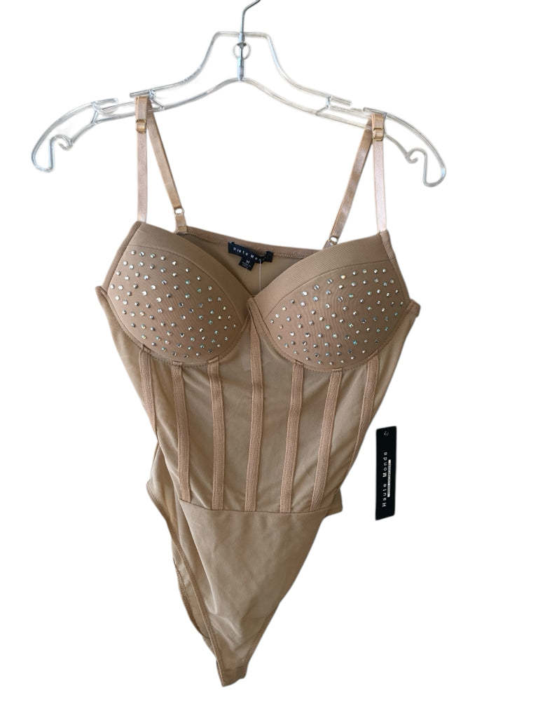 HAUTE MONDE  medium BODYSUIT W