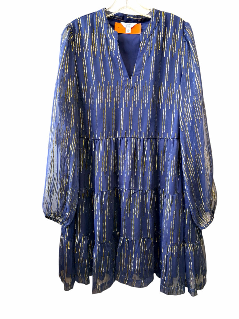 CROWN & IVY Size large DRESS  W