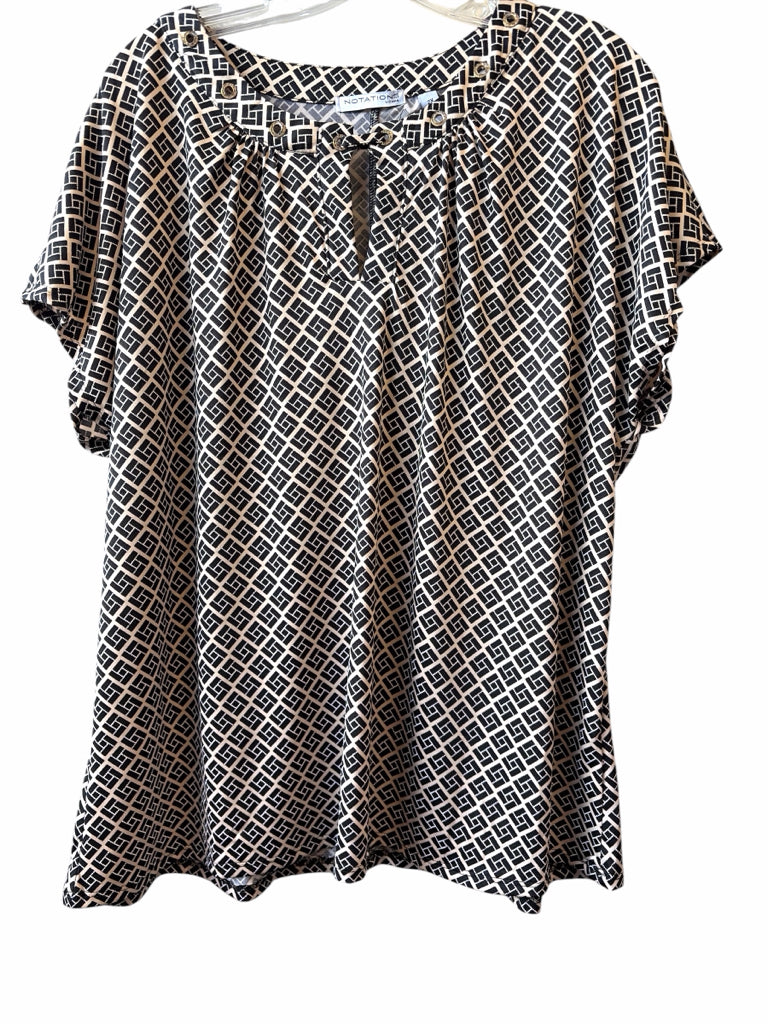 NOTATIONS Size 2X TOPW