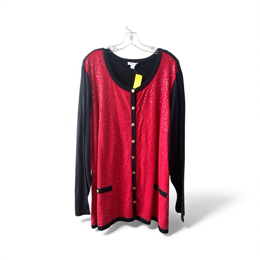 JOAN RIVERS  3X CARDIGAN W