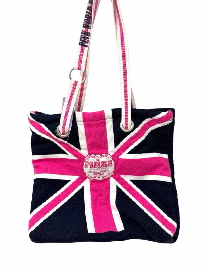 PINK-VICTORIA SECRET Size large TOTE W