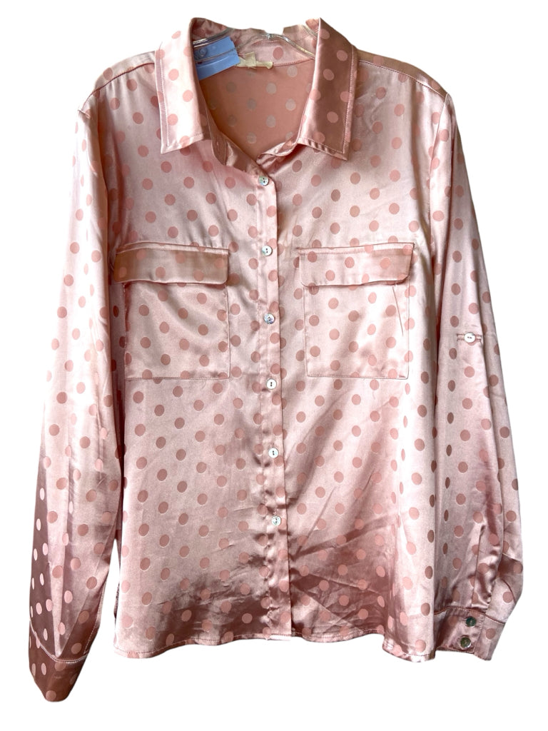 ENTRO Size large BLOUSE W
