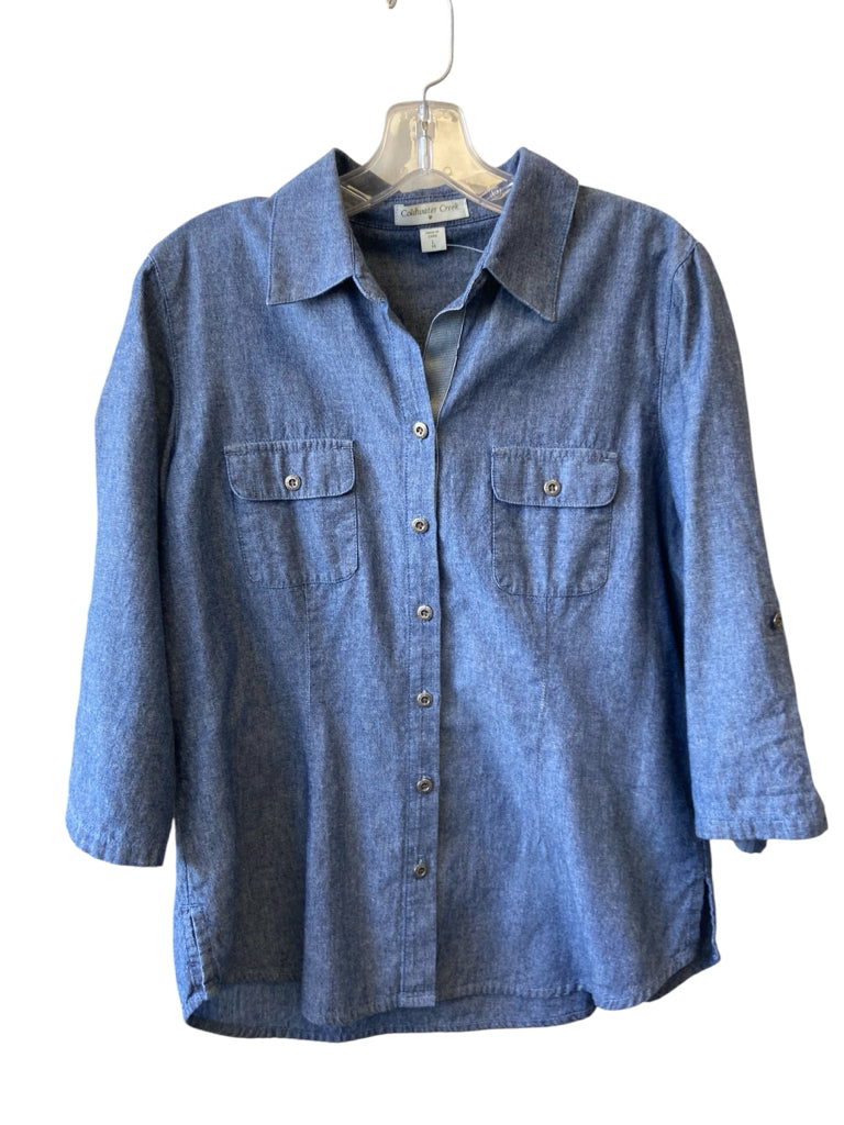 COLDWATER CREEK Size large BLOUSE W