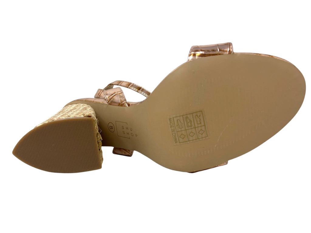 SHU SHOP Size 8 HEEL W