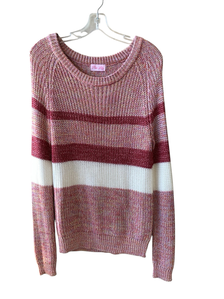 PINK LILY  small SWEATER W