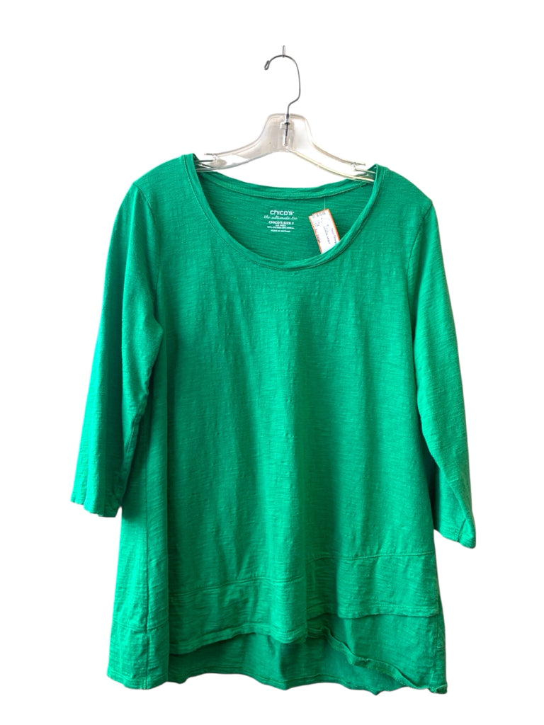 CHICO'S  large TOP W