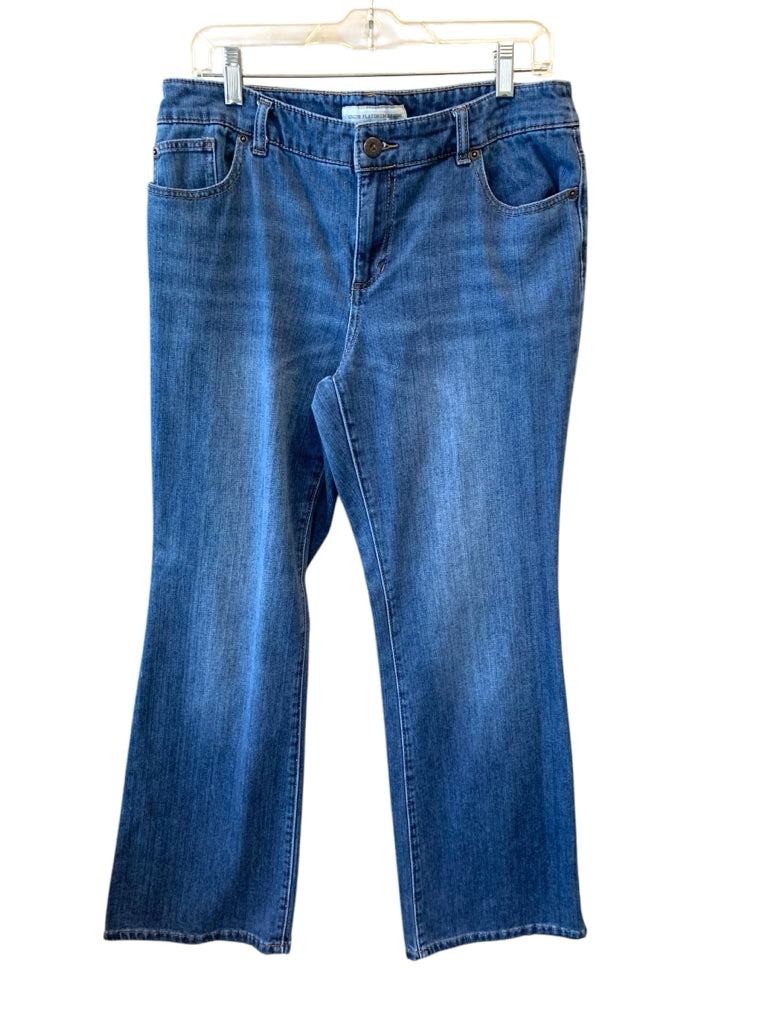 CHICO'S  12 JEANS W