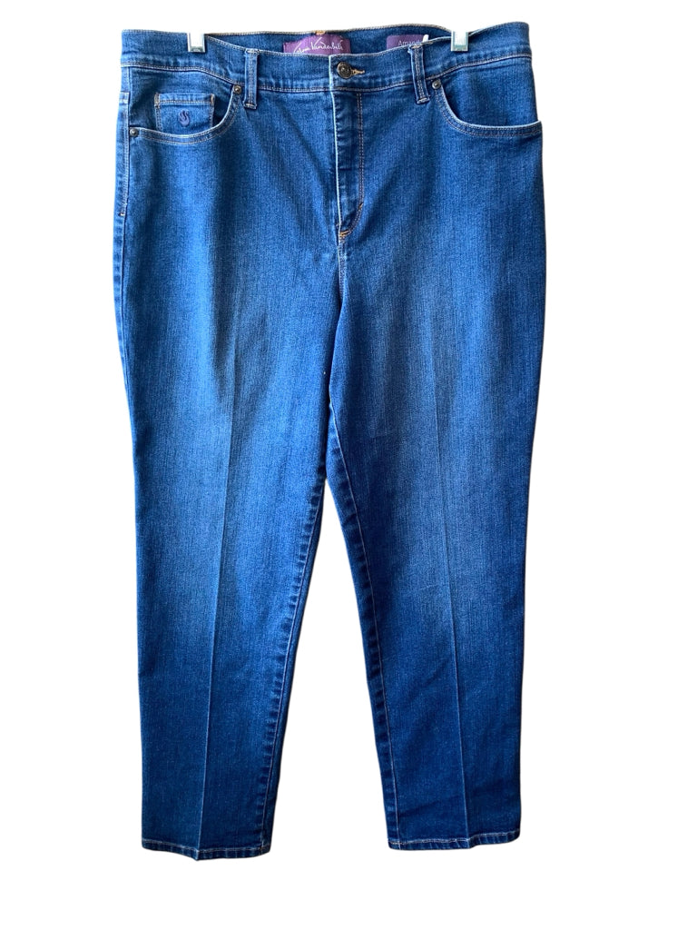 GLORIA VANDERBILT  14 JEANS W