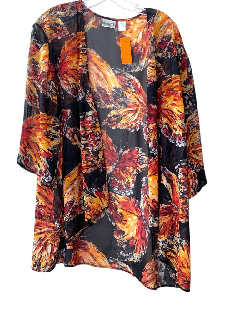 CHICO'S  large CARDIGAN W