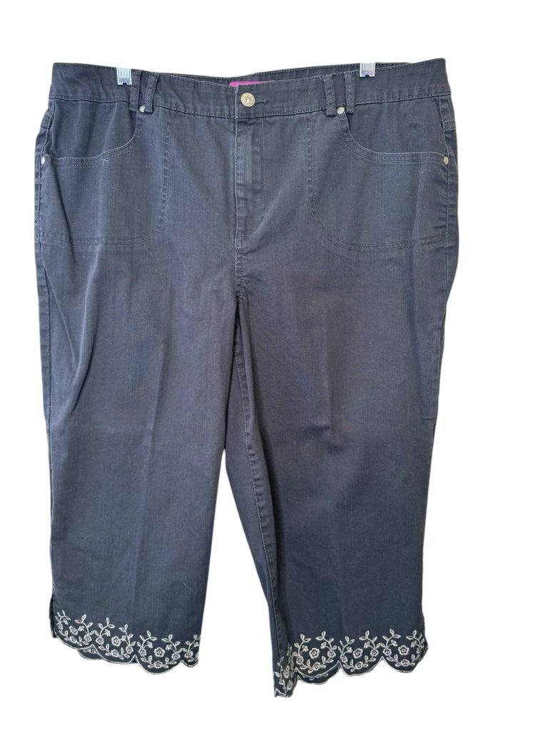 GLORIA VANDERBILT  18W CROP W