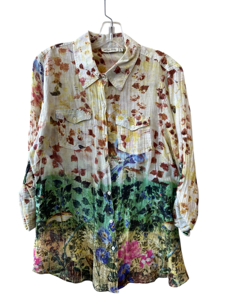 COTTON DAISY  xL BLOUSE W