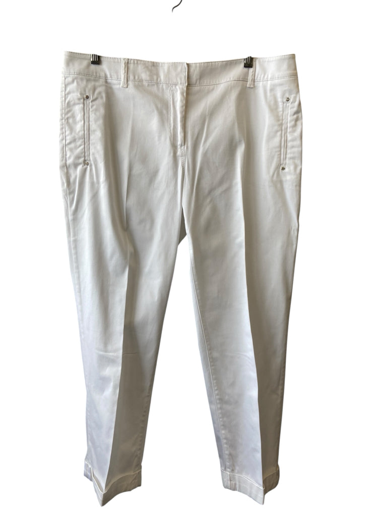 WHITE HOUSE BLACK MARKET Size 10 CROP W