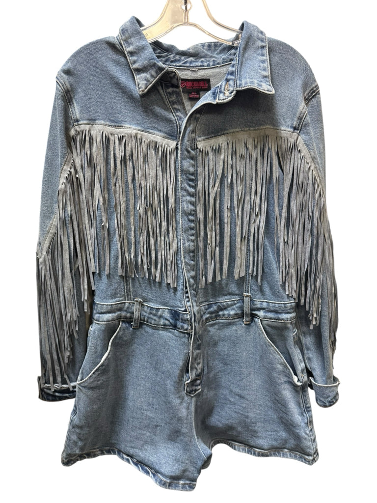 ROCK & ROLL DENIM Size xL ROMPER W