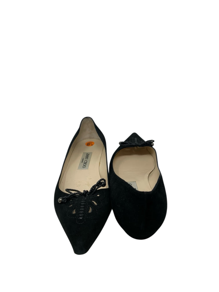 JIMMY CHOO  8.5 FLAT W