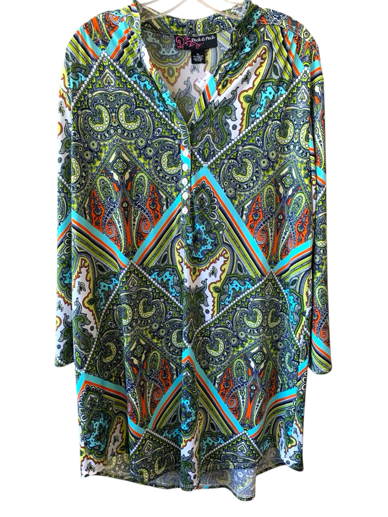 PECK & PECK  x-lg TUNIC