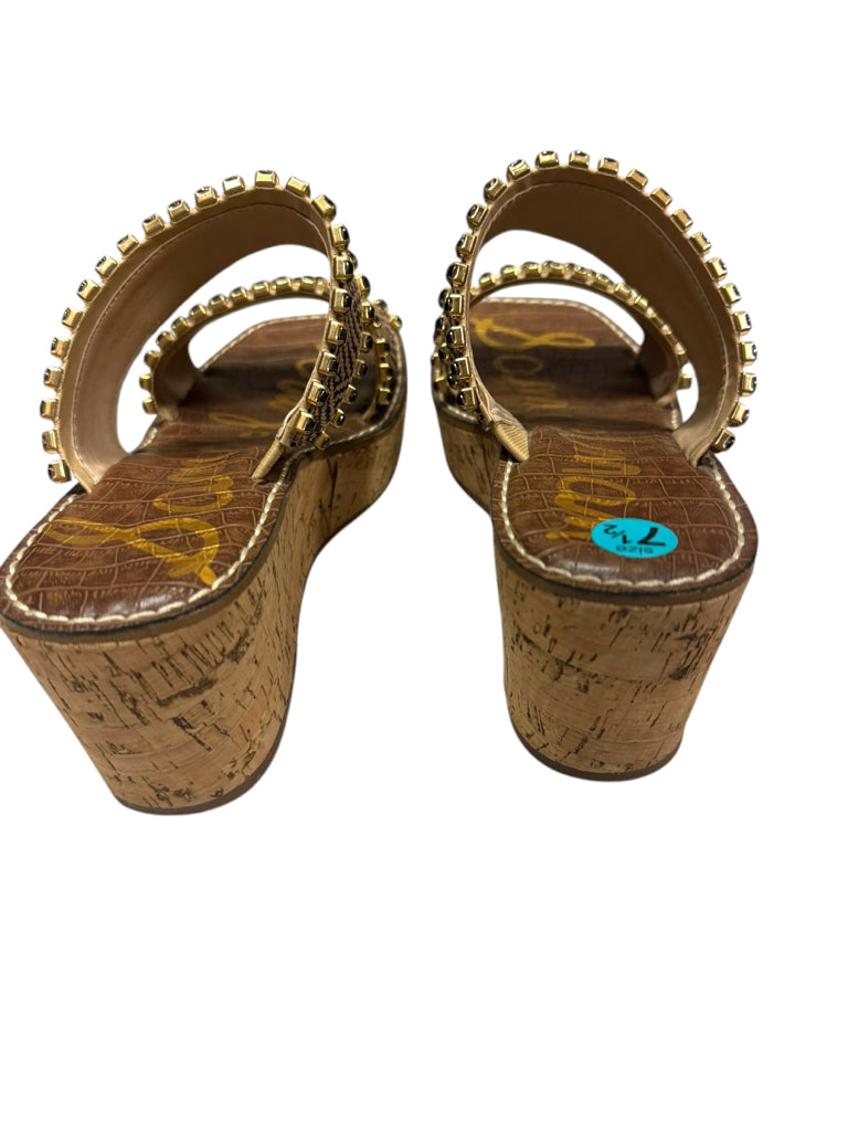 SAM EDELMAN  7.5 WEDGE W