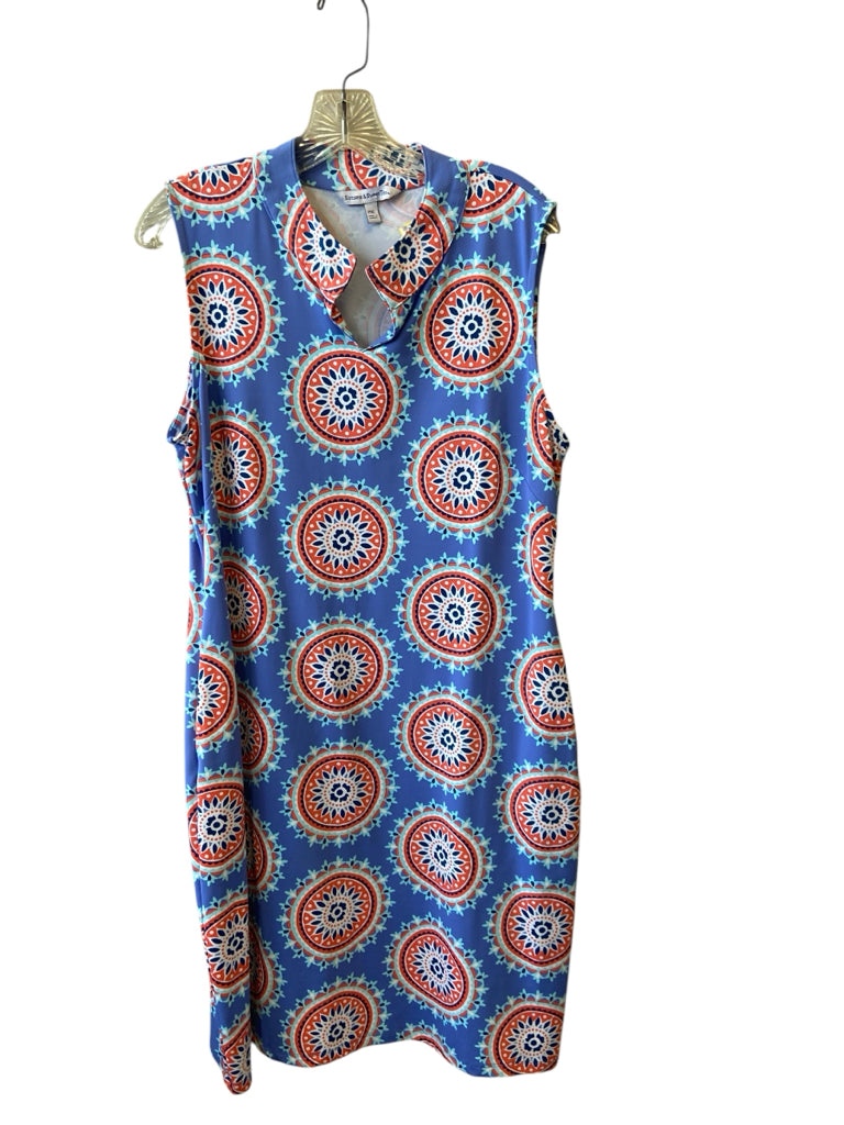 SUNSETS & SWEET TEA Size PXL DRESS W