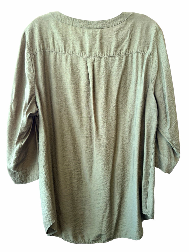 ROZ & ALI Size 1X TOP W