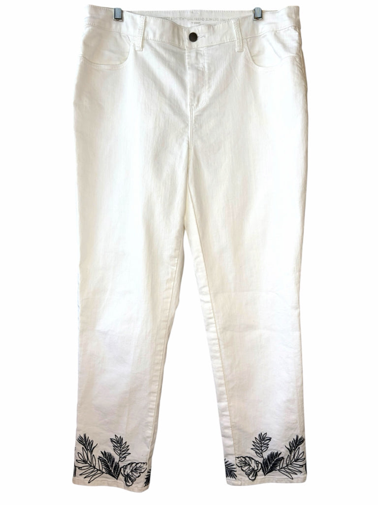 CHICO'S Size 12 JEANS W