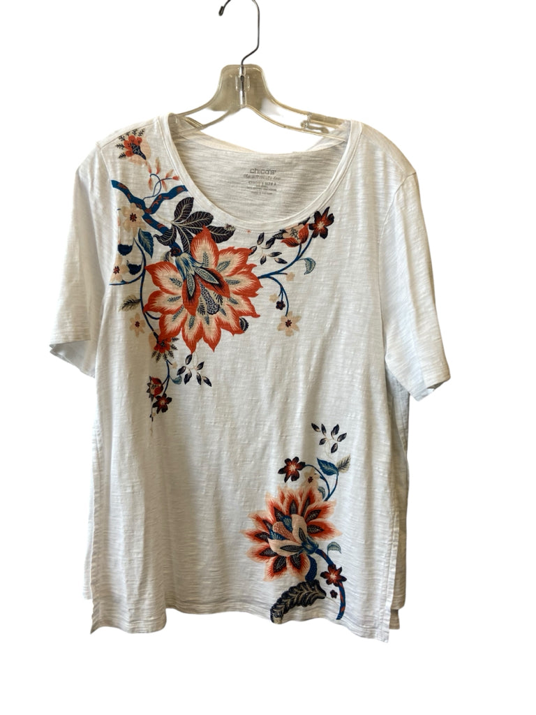 CHICO'S Size large TOP W