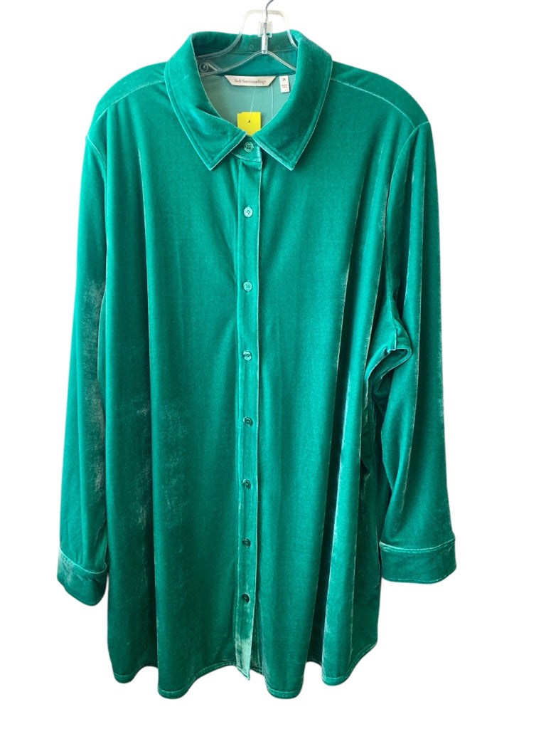 SOFT SURROUNDINGS  2X BLOUSE W