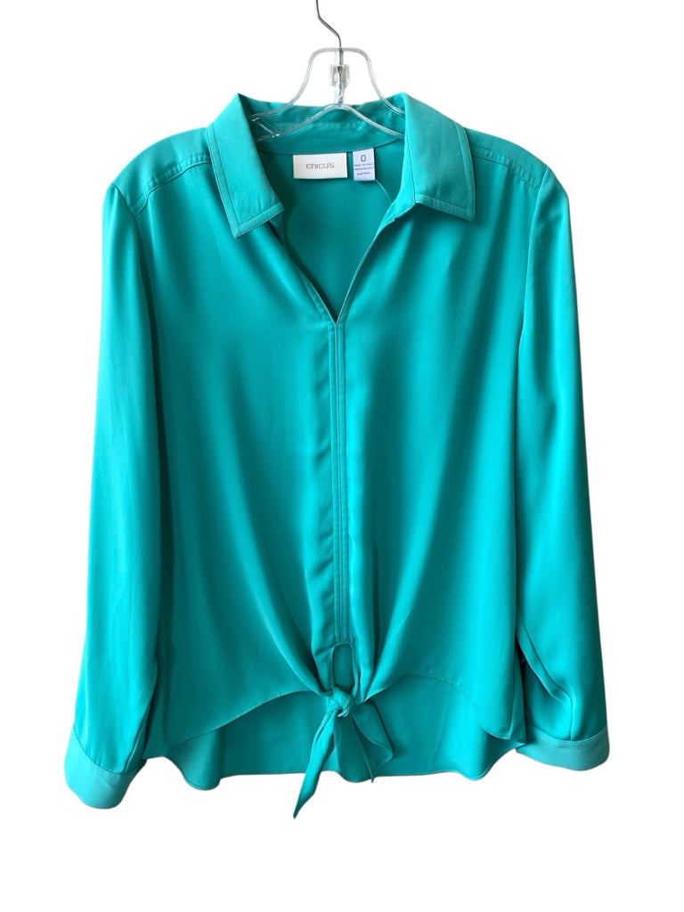 CHICO'S  small TOP  W