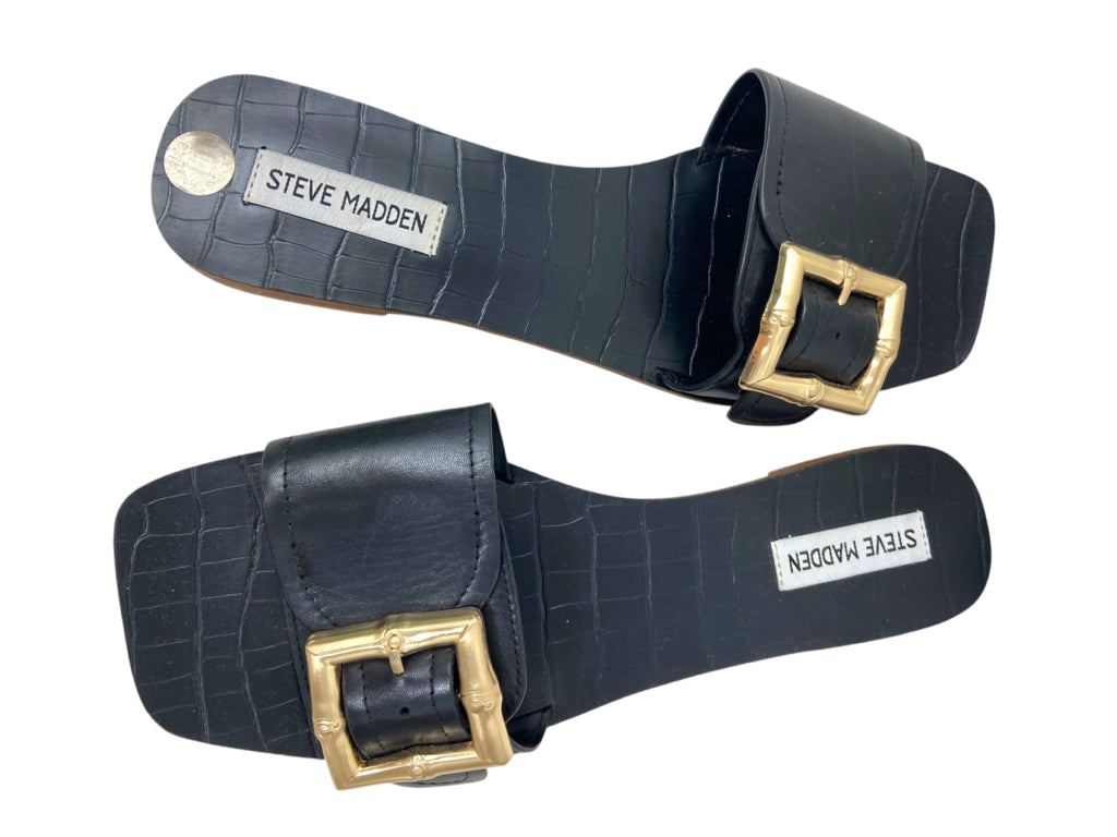STEVE MADDEN Size 10 SLIDE W