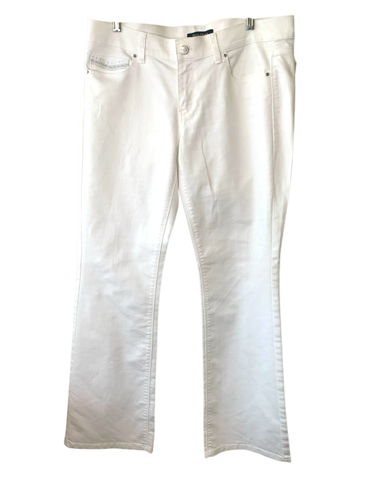WHITE HOUSE BLACK MARKET  10 JEANS W