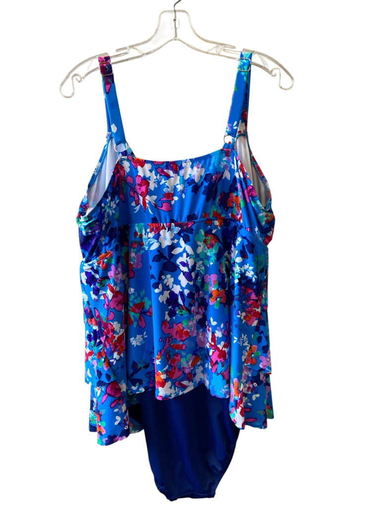 BAL HARBOR Size 24W SWIMSUIT W