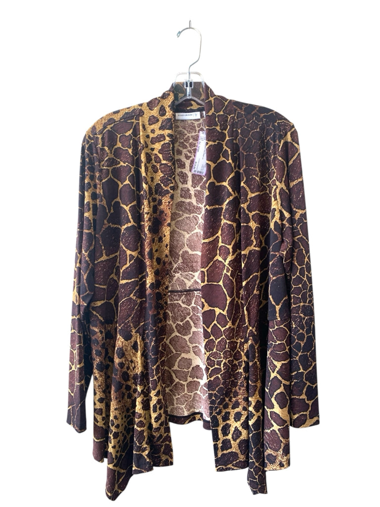 SUSAN GRAVER  large CARDIGAN W