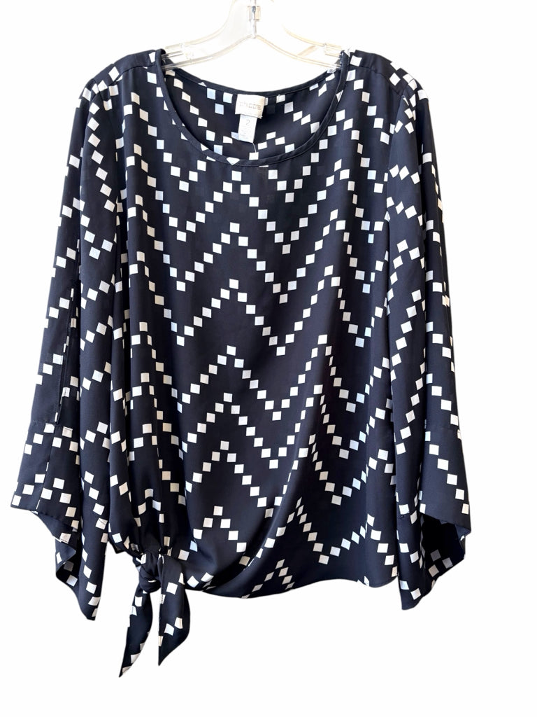 CHICO'S Size large TOP W