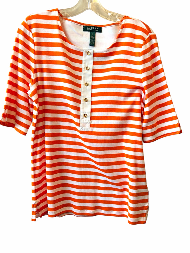 RALPH LAUREN Size large TOP  W