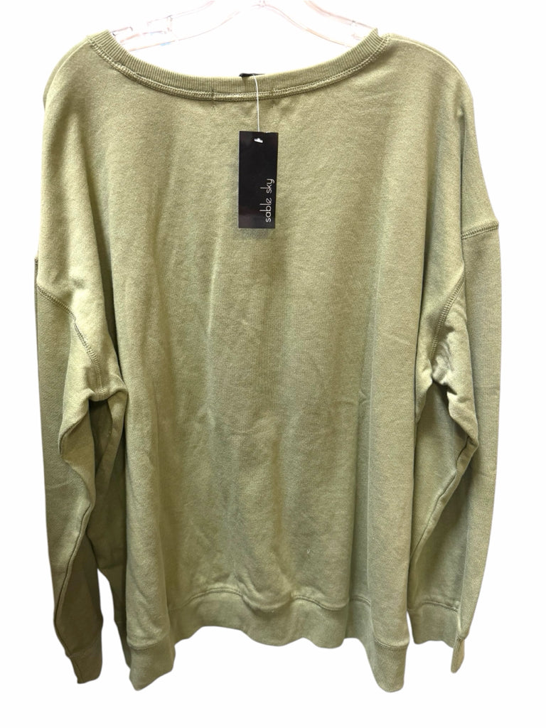 SABLE SKY Size 3X SWT SHRT W