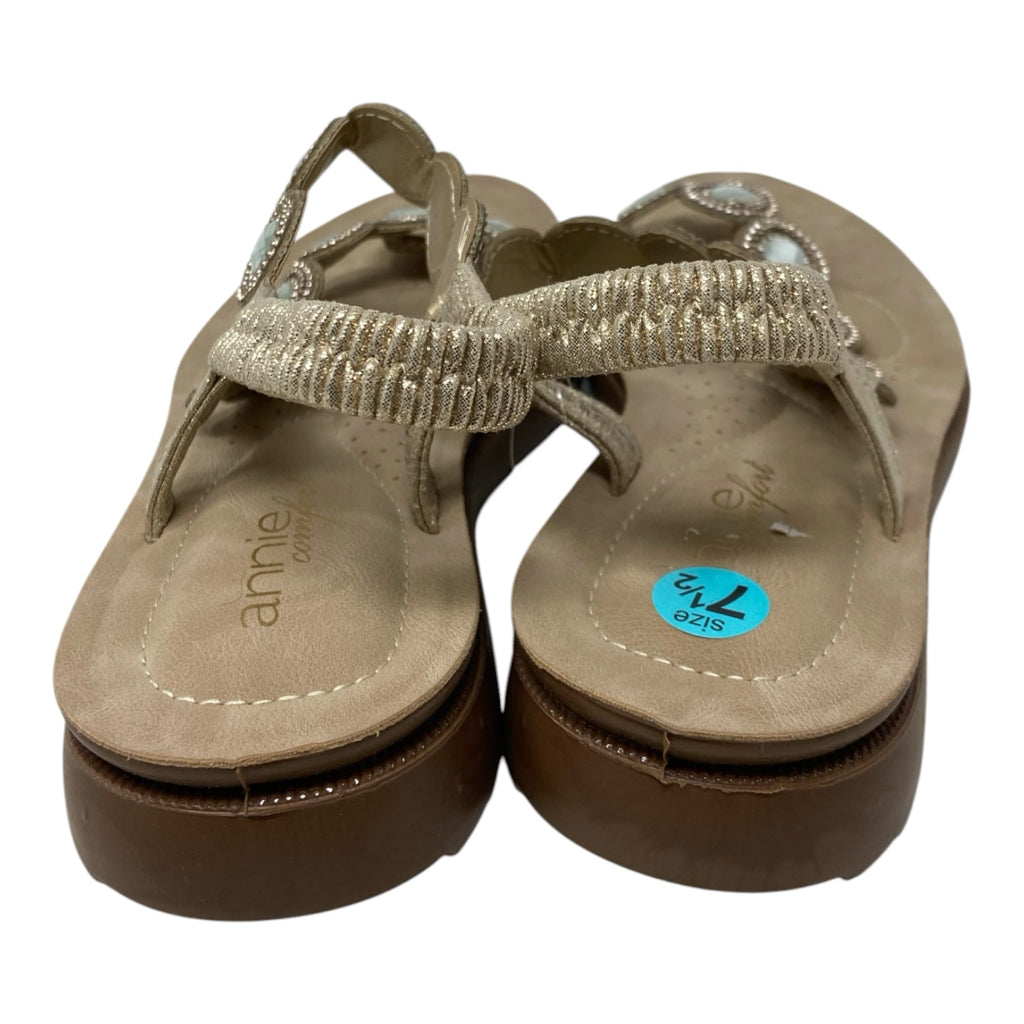 ANNIE Size 7.5 SANDALS W