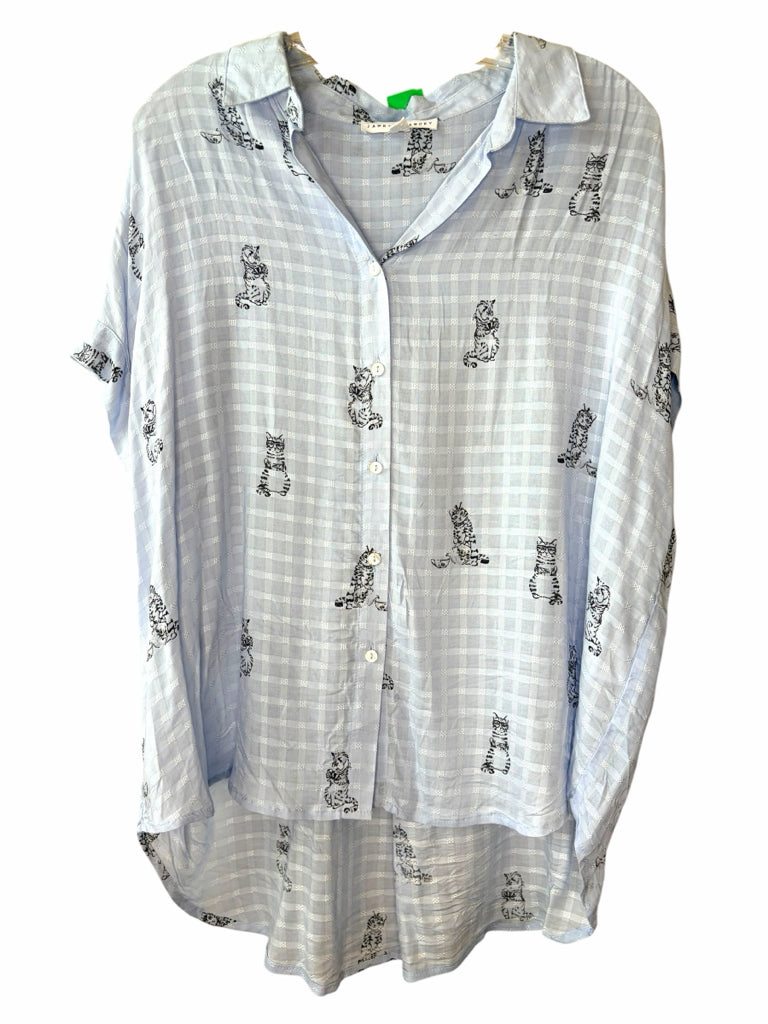 JANE & DELANCEY Size large BLOUSE W