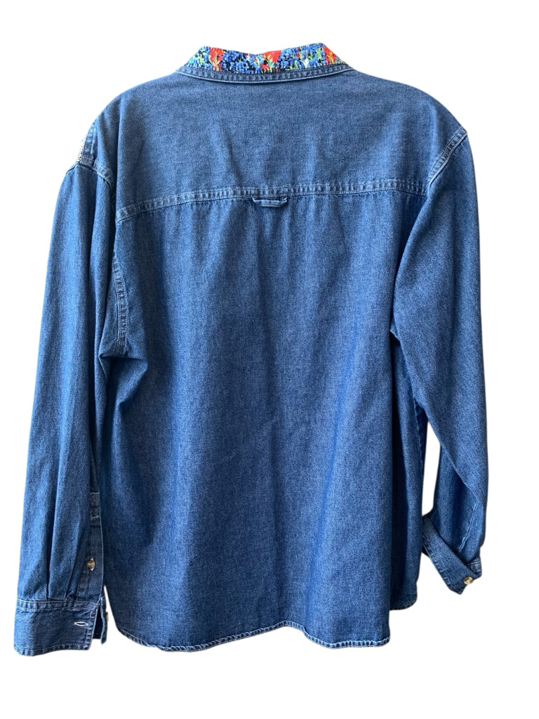 BLUE POINTE  large BLOUSE W