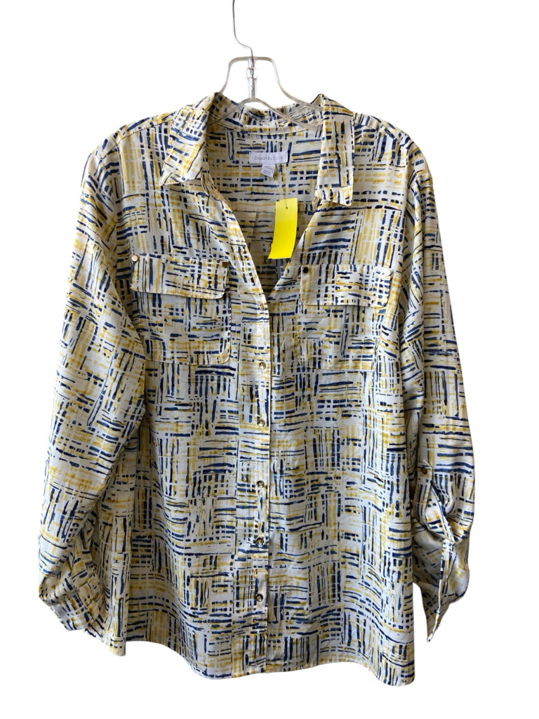 CHARTER CLUB Size large BLOUSE W