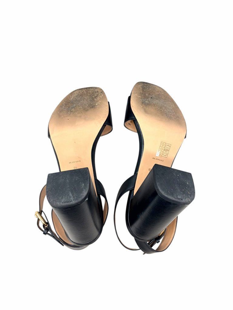 COACH Size 10 HEEL W