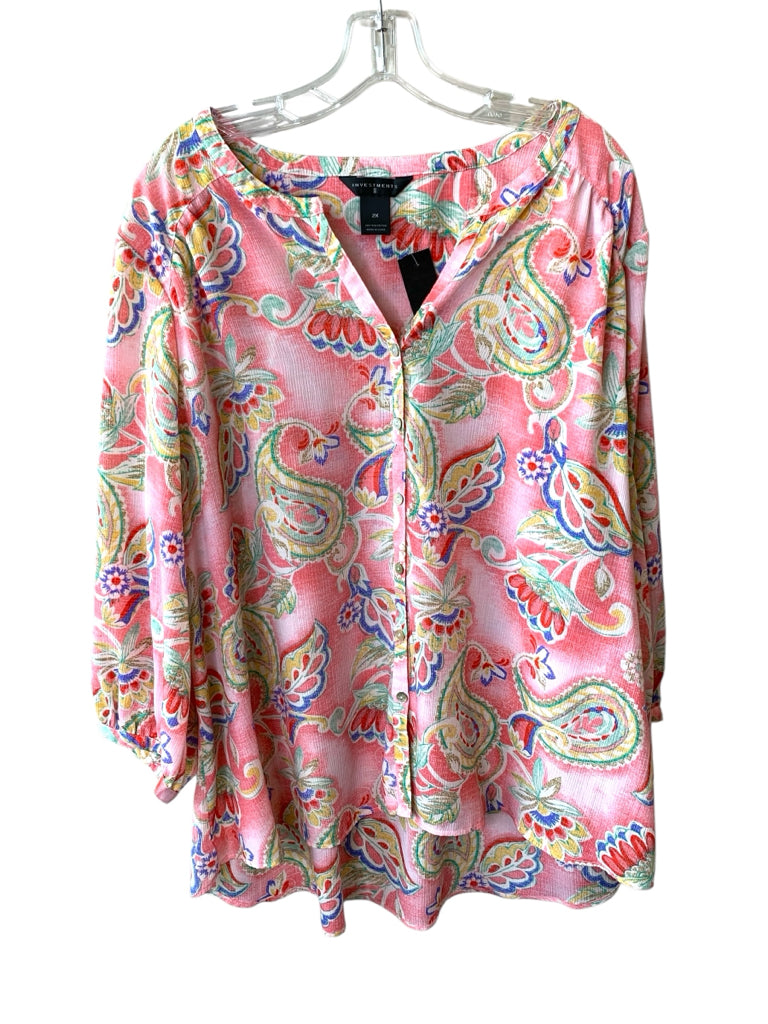 INVESTMENTS  2X BLOUSE W