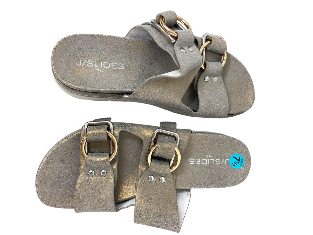 J/SLIDES NYC Size 7.5 SLIDE W