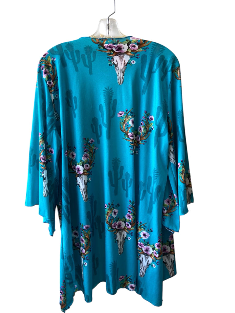 LUCKY & BLESSED Size large CARDIGAN W