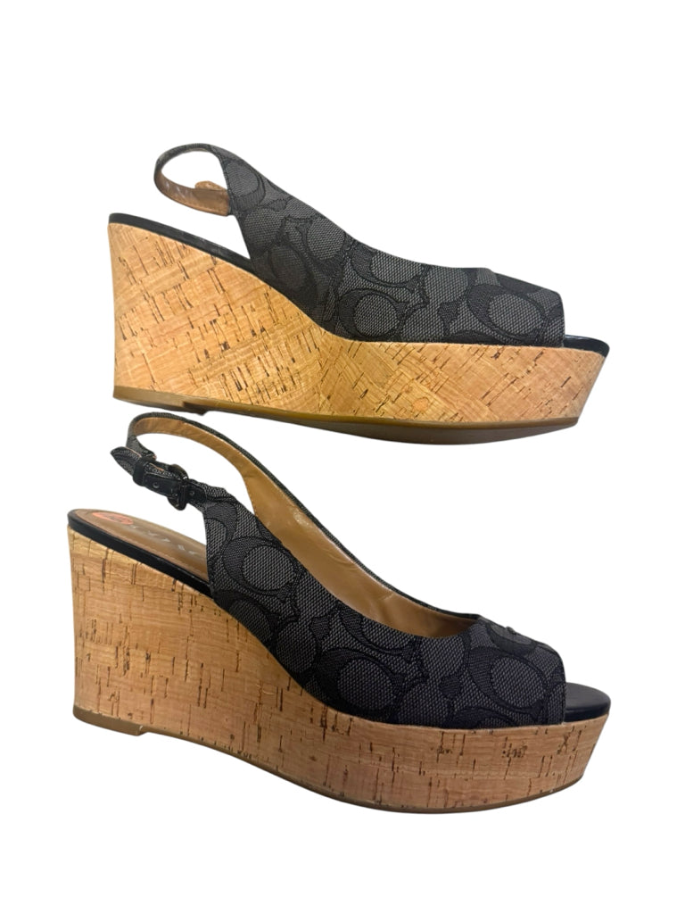 COACH Size 8.5 HEEL W