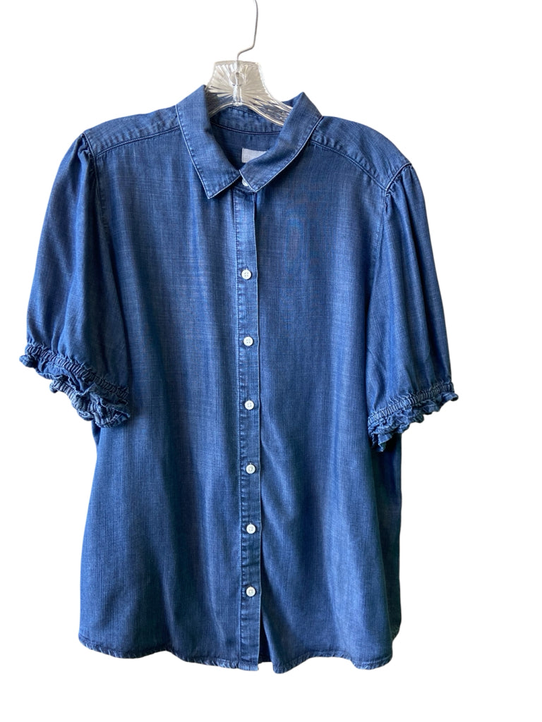 CHIU HING Size large BLOUSE W